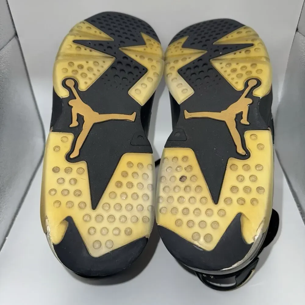 Air Jordan 6 Retro DMP Defining Moments Black Gold CT4954-007 Men’s Size 14